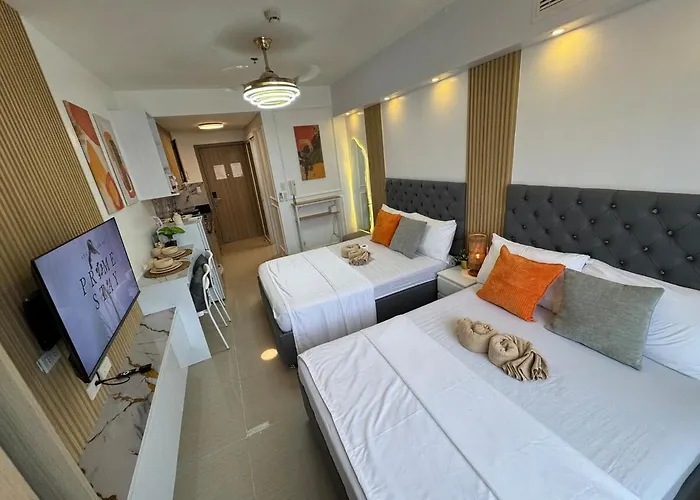Shore 2 Residences Rm 19106 Pool View By Prime Moa Apartment Manila